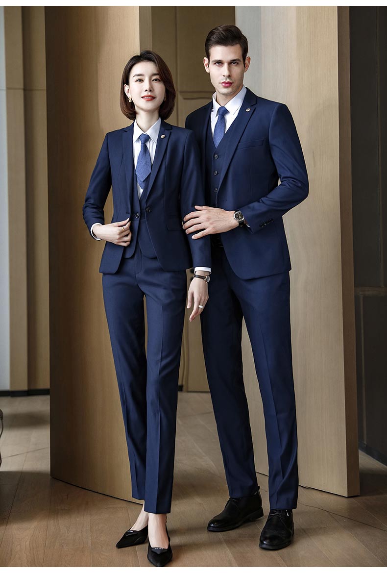 企業團體高端西服定制模特展示圖2
