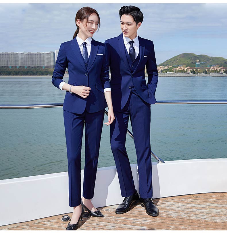 公司團體西服定制模特展示圖2